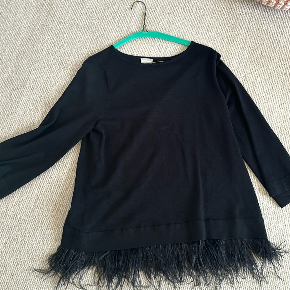 Black Chico shirt.